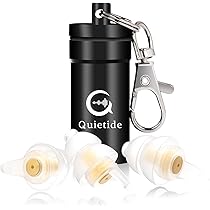 Quiear カナル型耳栓 2セット Amazon | Quietide 耳栓コード 2本セット 耳栓専用紐 耳栓紛失